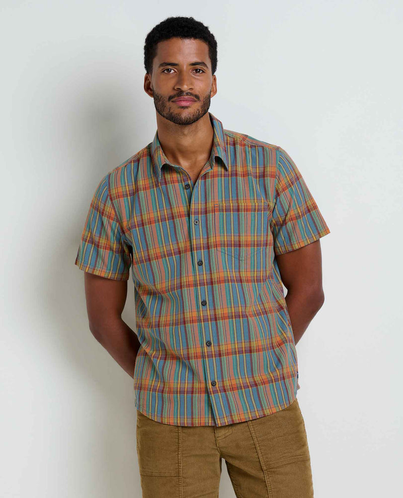 Toad & Co Airscape Short Sleeve Shirt North Shore Plaid