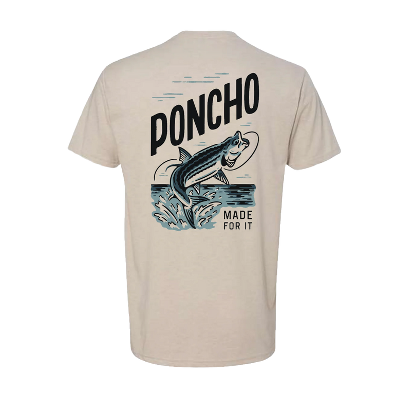 Poncho Men's The Tarpon Jump T-Shirt