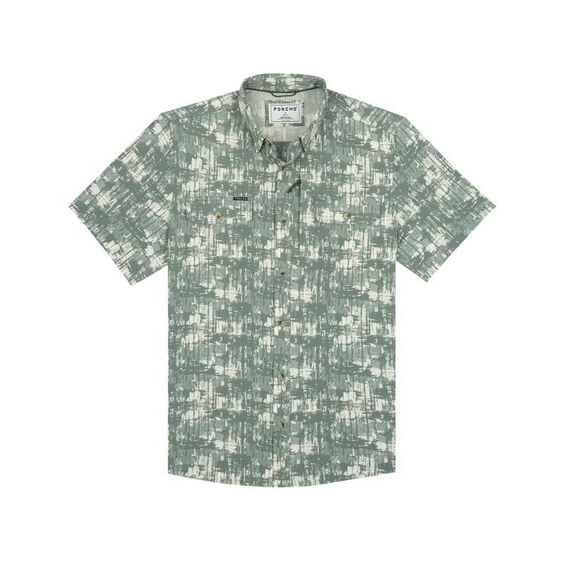 Poncho Men's The Original Short Sleeve Shirt The Chicken On A Hook