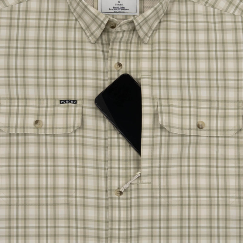 Poncho Men's The Original Long Sleeve Shirt The Swamp Boat