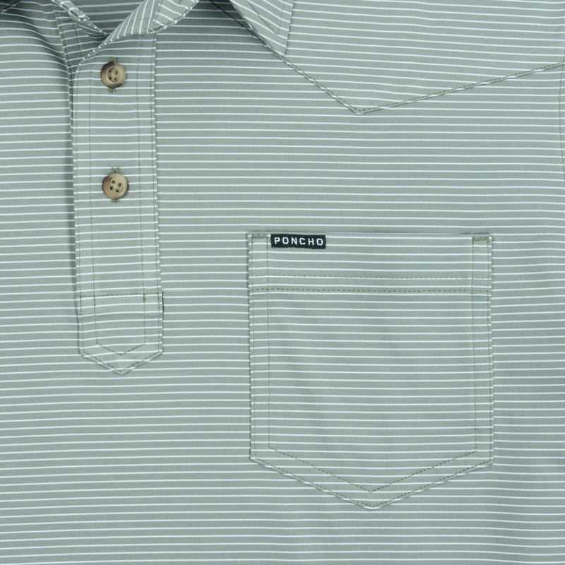 Poncho Men's Performance Polo The Farm To Market