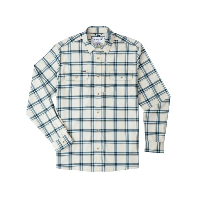 Poncho Men's Flannel Shirt The Monterey