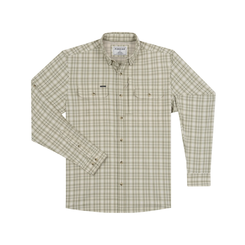 Poncho Men's The Original Long Sleeve Shirt The Swamp Boat