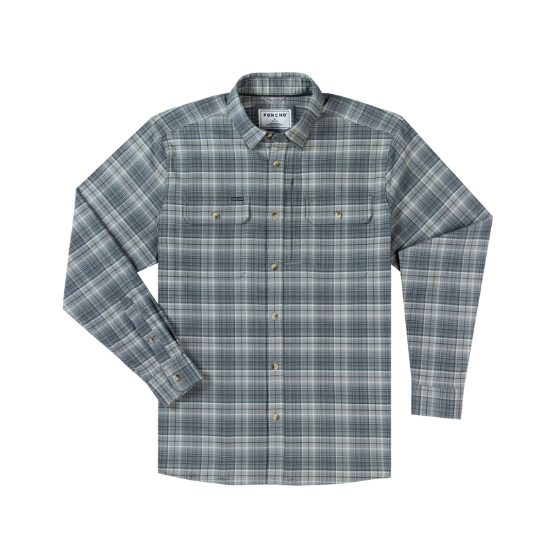 Poncho Men's Flannel Shirt The Cashiers