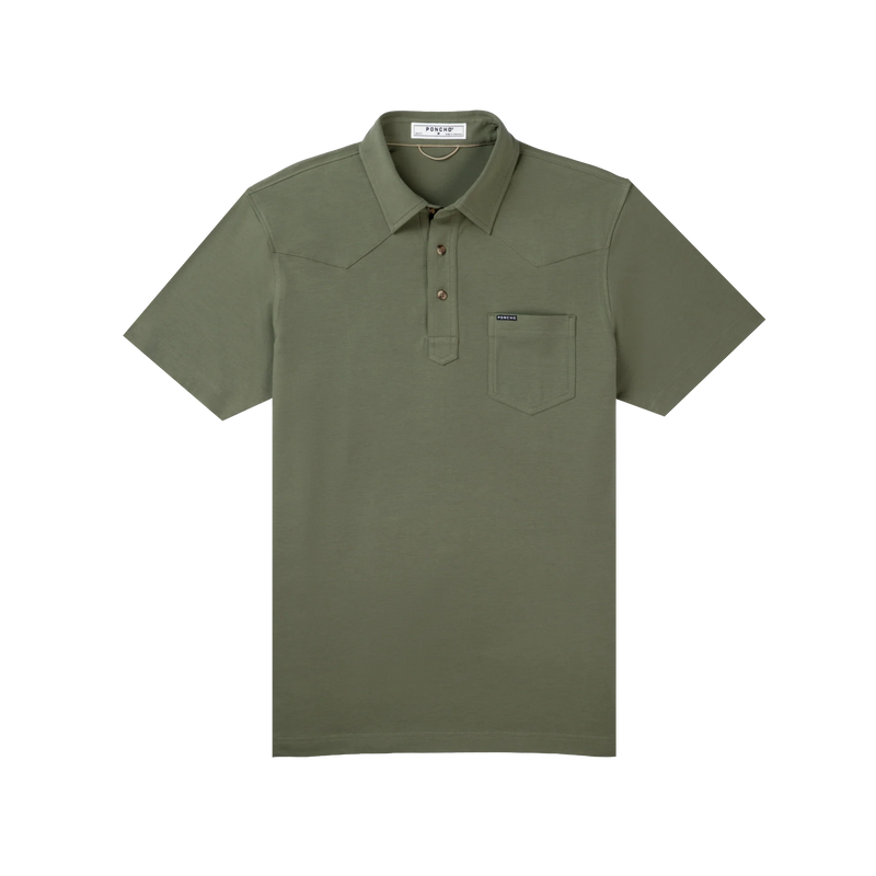 Poncho Men's Field Polo The Jalapeno Cream Cheese