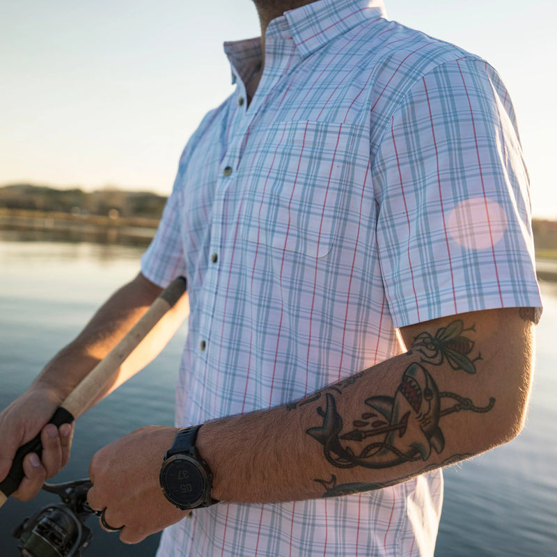 Poncho Men's The Ultralite Short Sleeve Shirt The Mullet