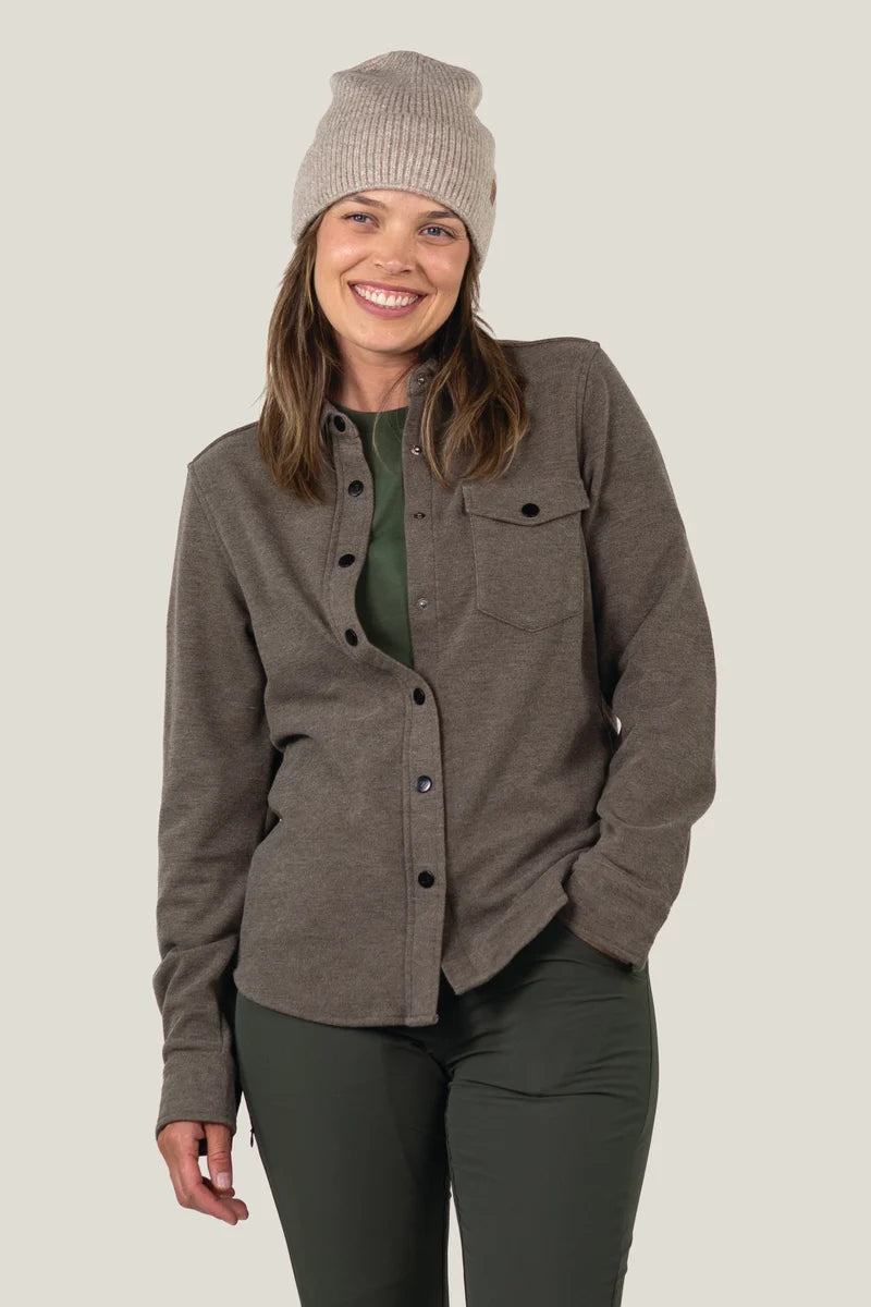 Belong Designs Women's Sherman Fleece Button Up