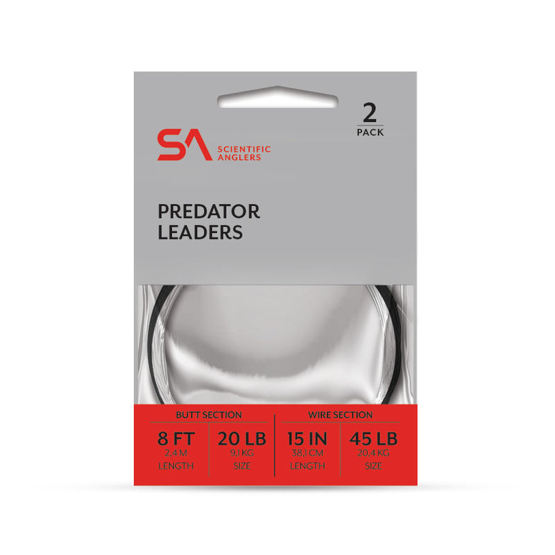 Scientific Anglers Predator Leaders - 2 Pack