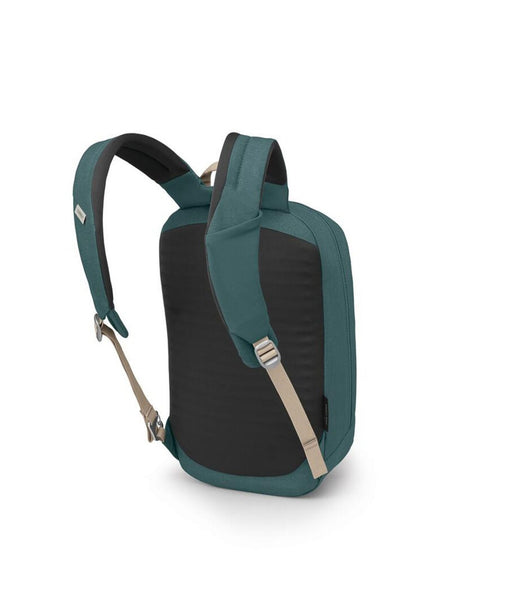 osprey back side backpack Osprey Arcane Small Day Cascade Blue
