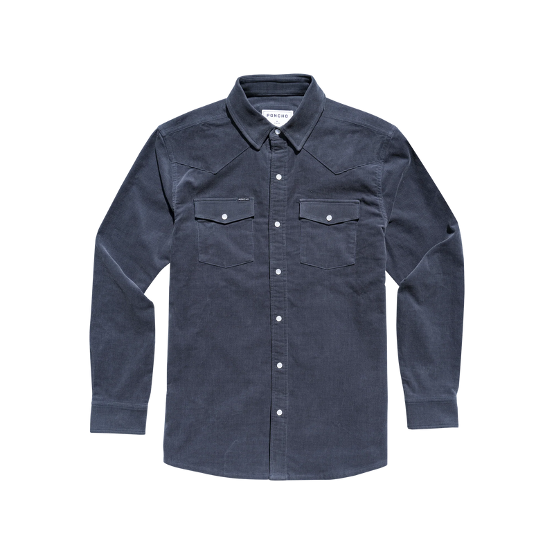 Poncho Men's Corduroy Shirt The Barton Springs