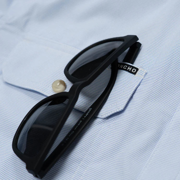 Poncho Men's The Original Long Sleeve Shirt The Bluefish