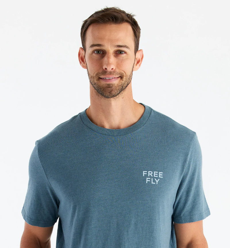 Free Fly Clearwater Graphic Tee Sale