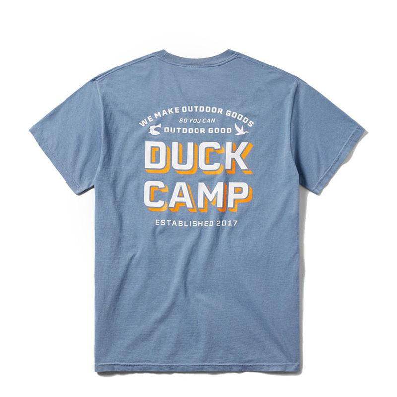 Duck Camp Men's Cast & Blast Badge Tee