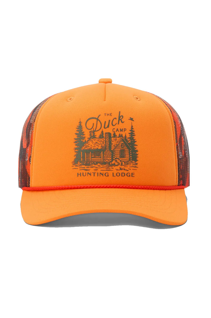 Duck Camp Hunt Lodge Retro Trucker Sale