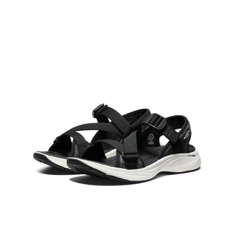Keen Women's Leiki Open-Toe Sandal Black Star White
