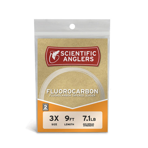 Scientific Anglers Premium Fluorocarbon Leader 2 Pack Sale