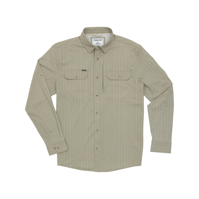 Poncho Men's The Original Long Sleeve Shirt The Glenwood