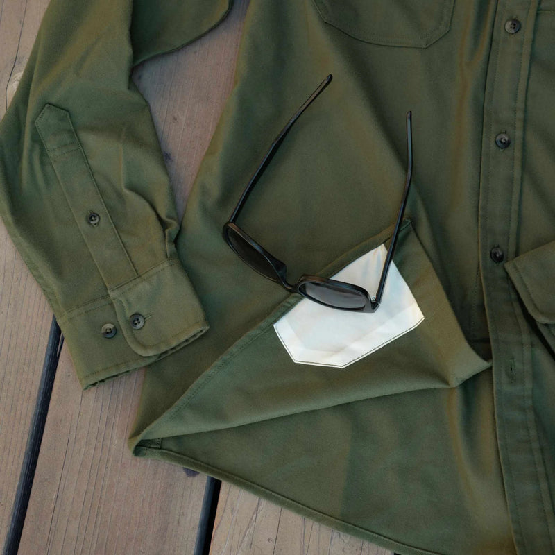 Poncho Men's Flannel Shirt The Grizzly