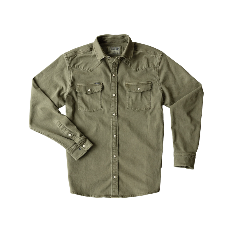 Poncho Men's Denim Shirt The Hidalgo