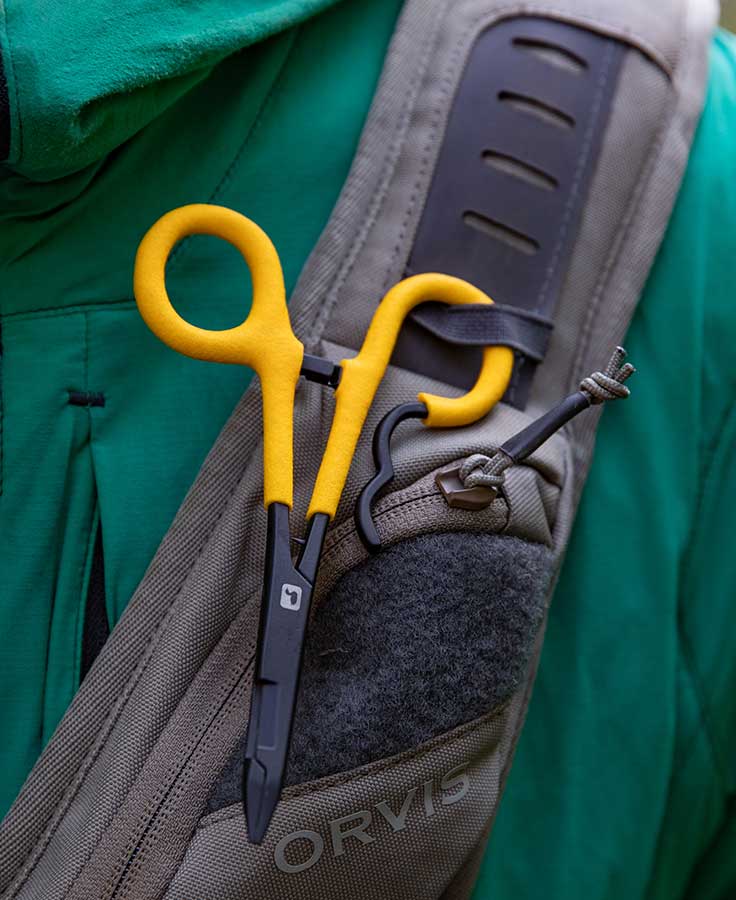 Loon Hitch Pin Scissor Forceps w/ Comfy Grip