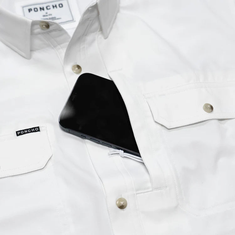 Poncho Men's The Original Long Sleeve Shirt The Iceman