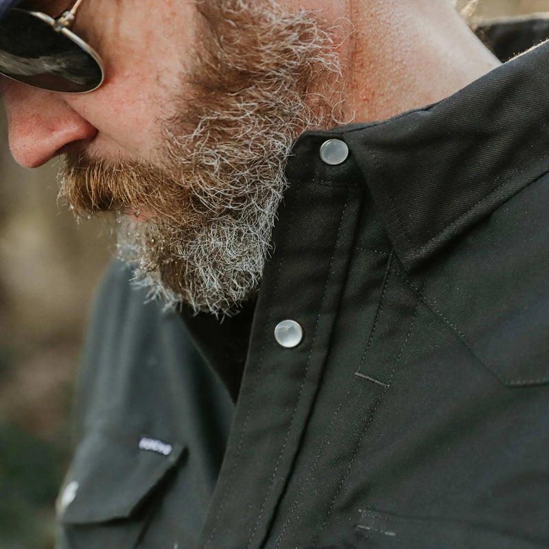 Poncho Men's Western Flannel Shirt The Laramie