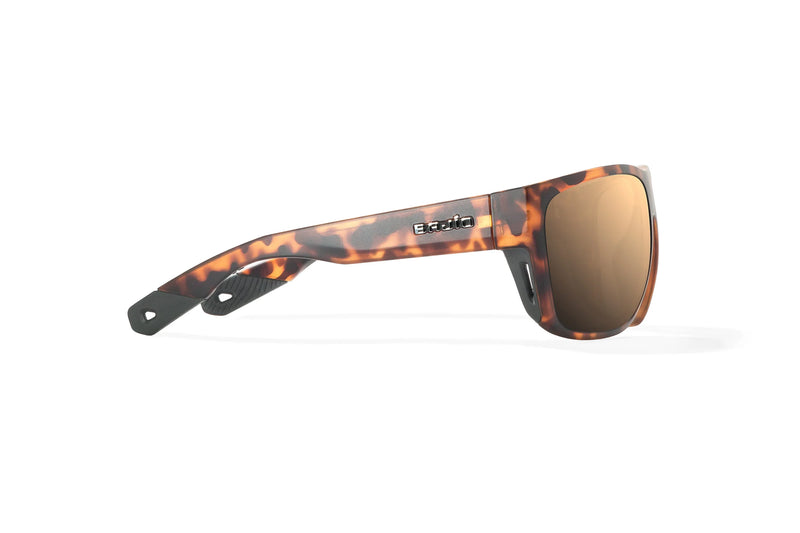 Bajio Las Rocas Polarized Sunglasses - Brown Tort Matte Copper Glass Lens