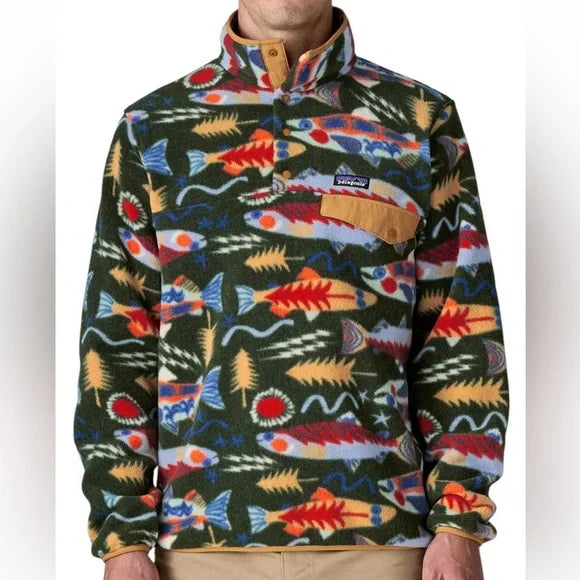 Patagonia Men's Lightweight Synchilla Snap Fleece Pullover