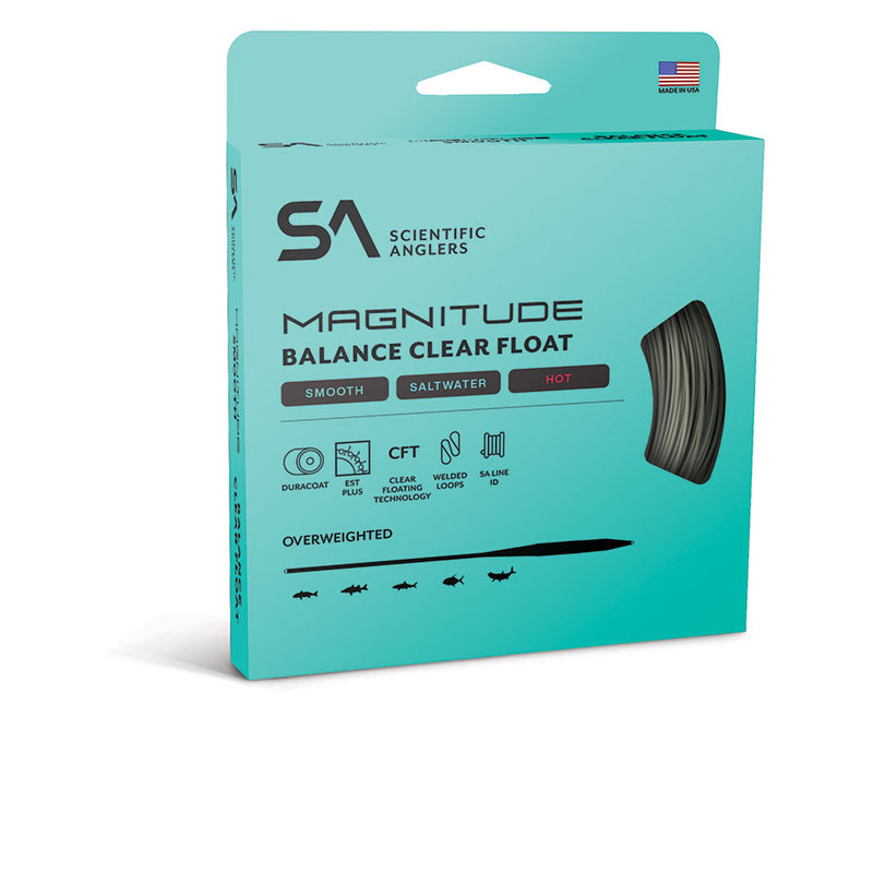 Scientific Anglers Magnitude Smooth Balance Taper Clear Tip