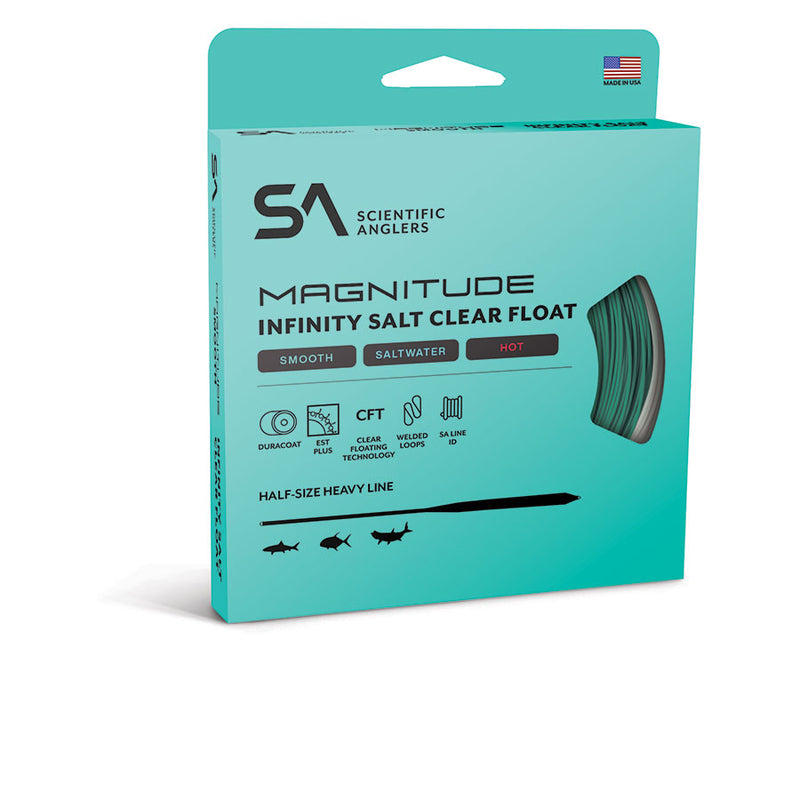 Scientific Anglers Magnitude Infinity Salt Full Clear Floating Fly Line