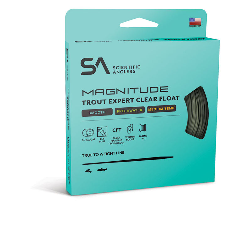Scientific Anglers Magnitude Trout Expert Clear Tip Floating Line