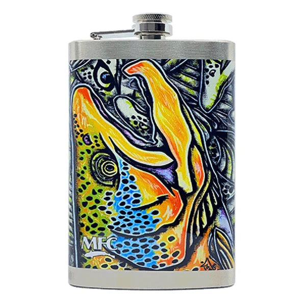 Montana Fly Company Stainless Steel Hip Flask