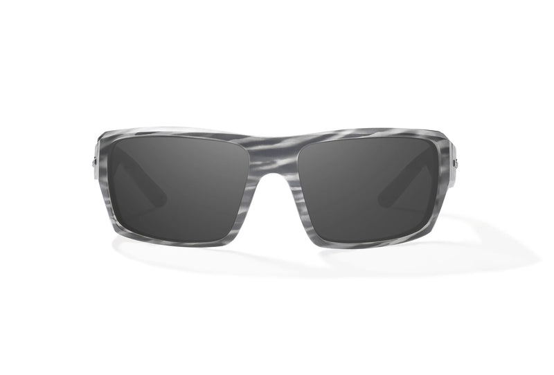 Bajio Nato Polarized Sunglasses - Gray Grass Matte Silver Mirror Glass Lens