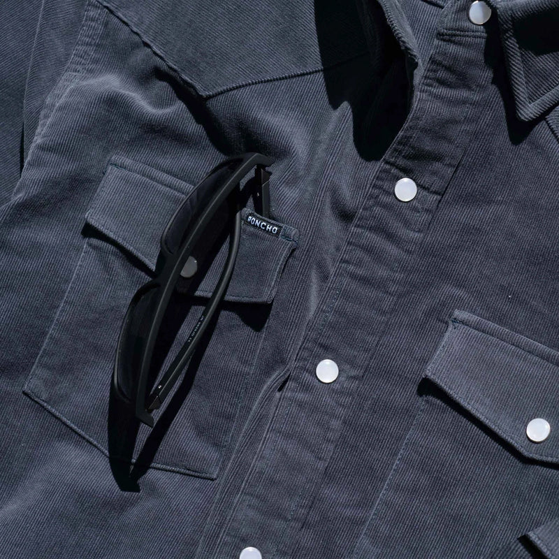 Poncho Men's Corduroy Shirt The Barton Springs