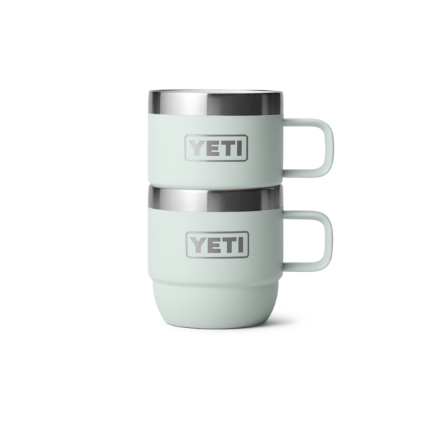 Yeti Rambler 6oz Stackable Mugs w Ceramic Lining - 2 Pack