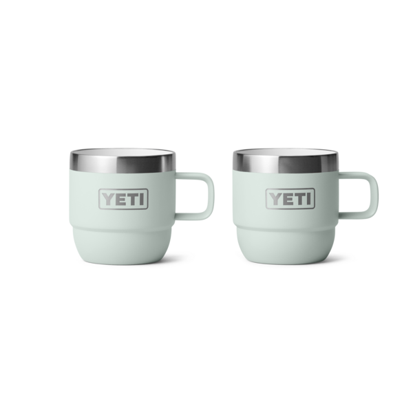 Yeti Rambler 6oz Stackable Mugs w Ceramic Lining - 2 Pack
