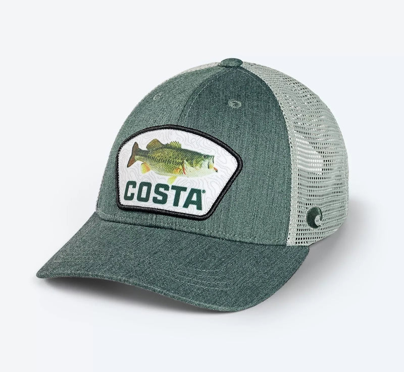 Costa del Mar XL Trucker Patch Bass Sale