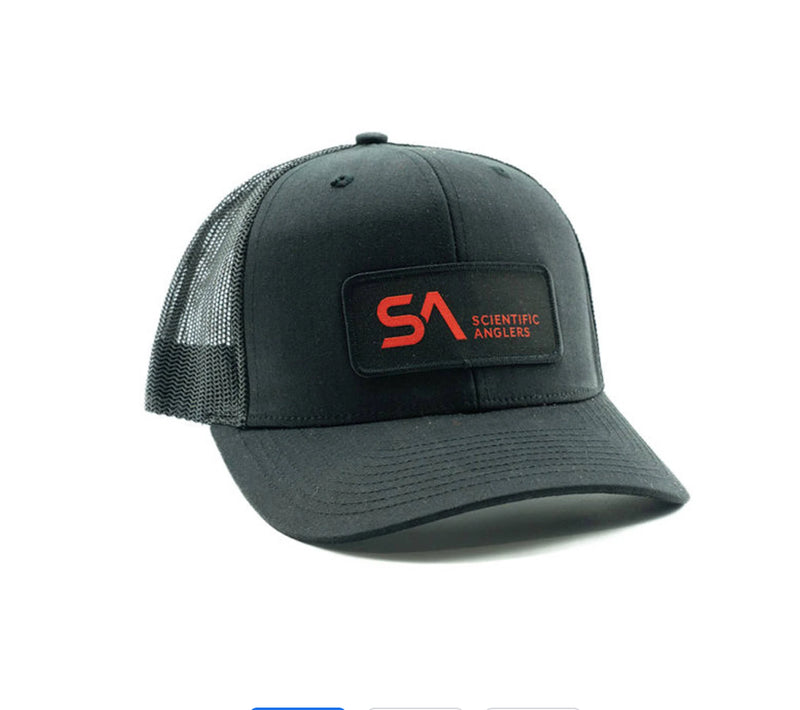 Scientific Anglers Black Mesh Trucker Hat