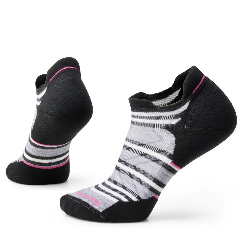Smartwool Women's Run Targeted Cushion Stripe Low Ankle Socks