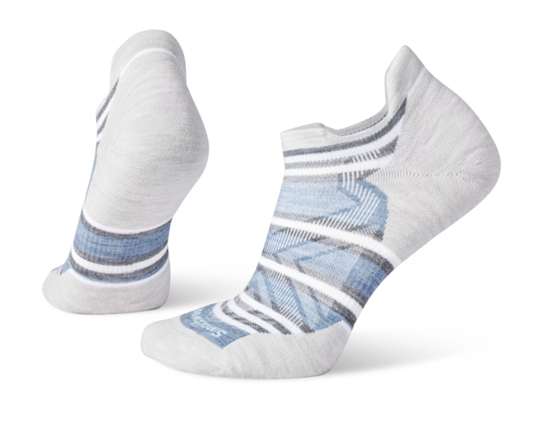 Smartwool Women's Run Targeted Cushion Stripe Low Ankle Socks