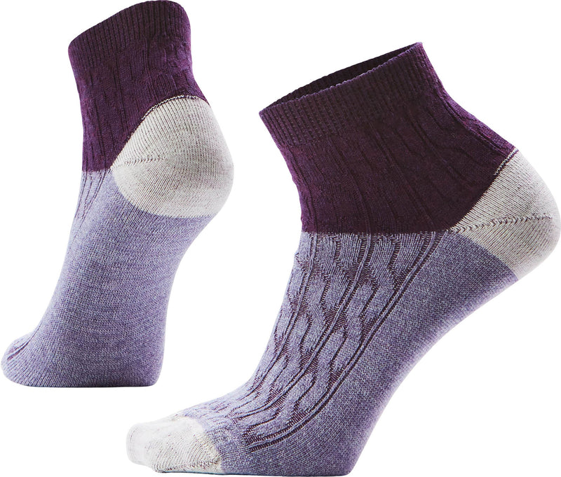 Smartwool Women's Everyday Cable Ankle Boot Socks