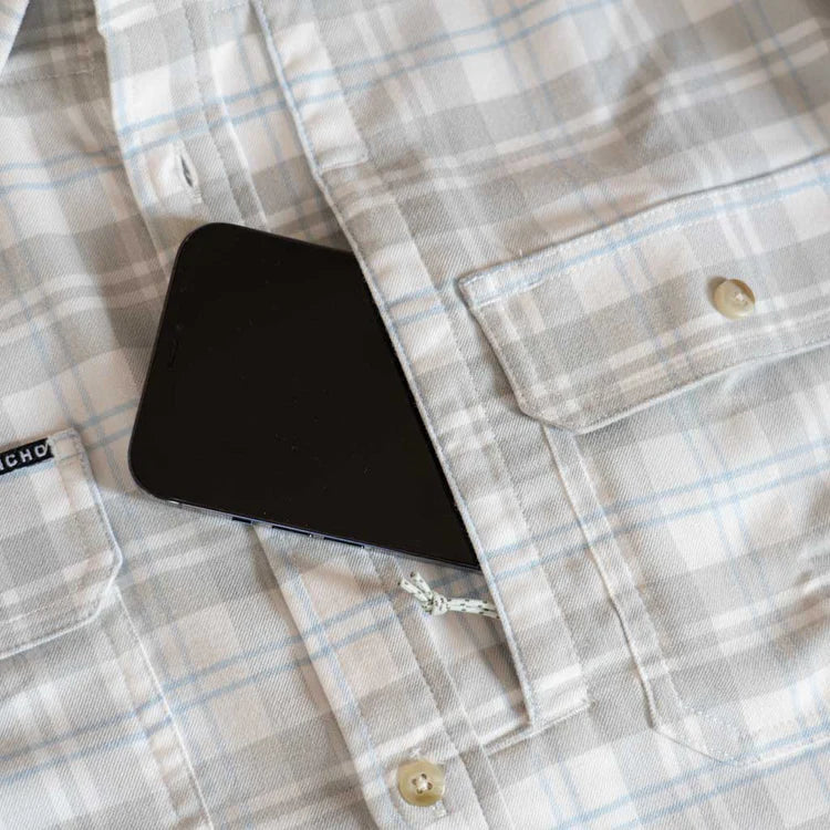 Poncho Men's Flannel Shirt The Snowcat