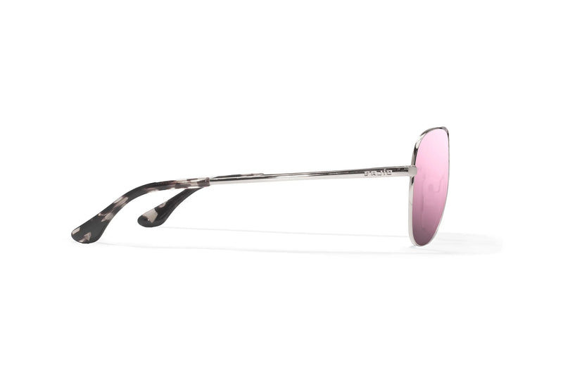 Bajio Soldado Polarized Sunglasses - Rose Gold Rose Mirror Poly Lens