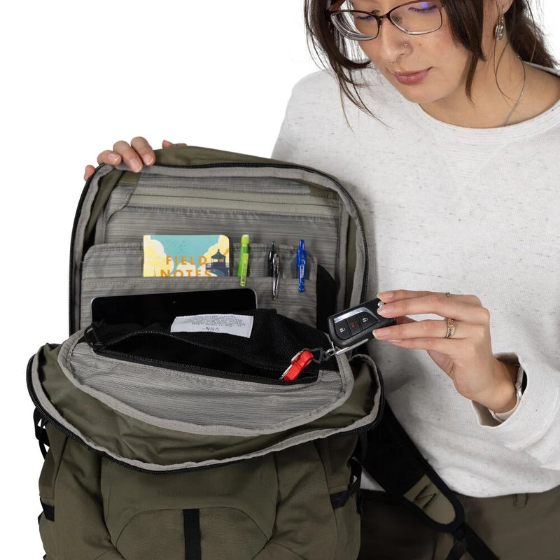 Osprey Talon 22 VSN Above Backpack