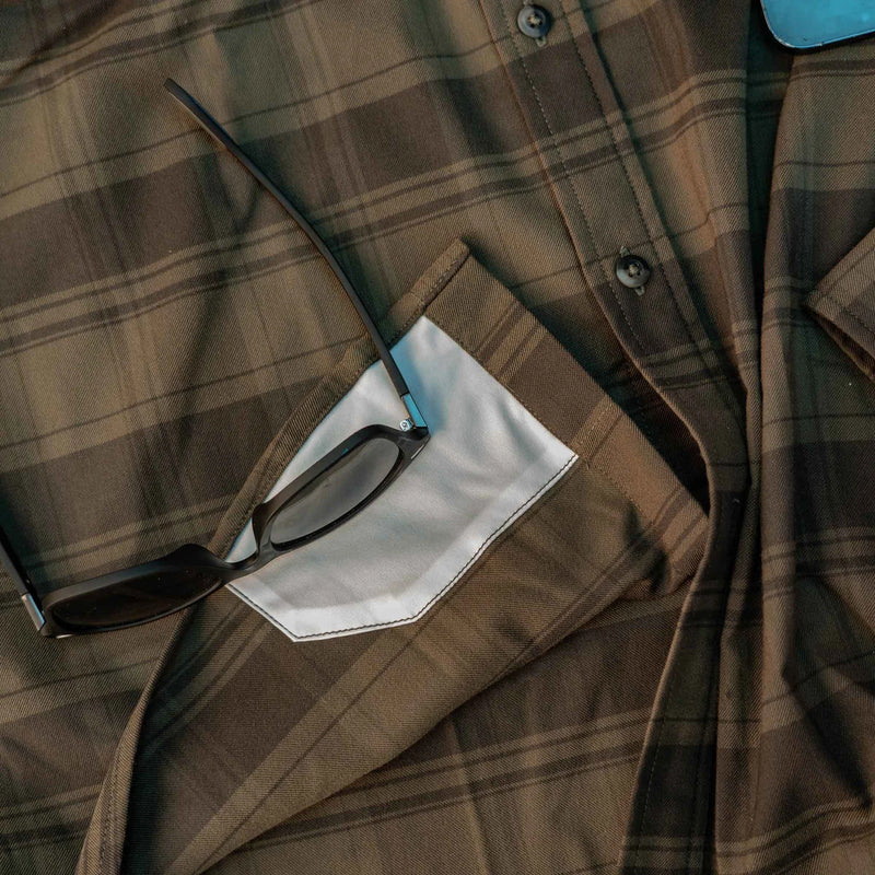 Poncho Men's Flannel Shirt The Telluride