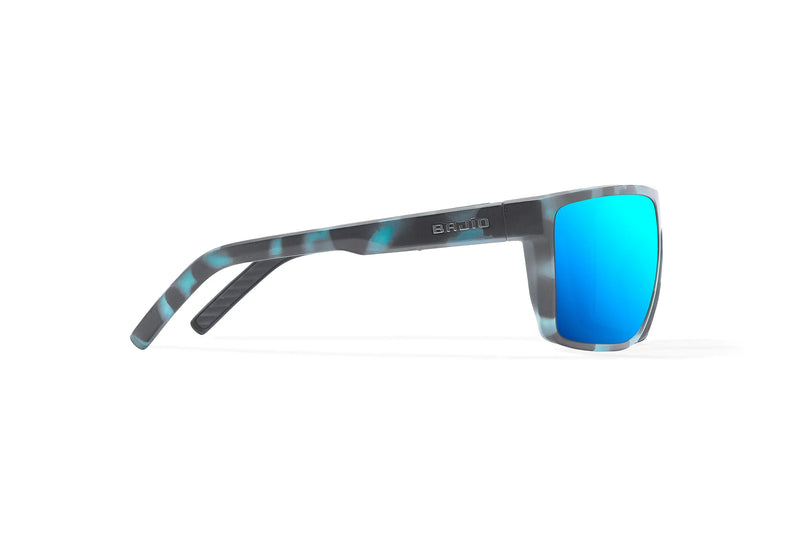 Bajio Toads Polarized Sunglasses - Blue Water Matte Blue Mirror Glass Lens