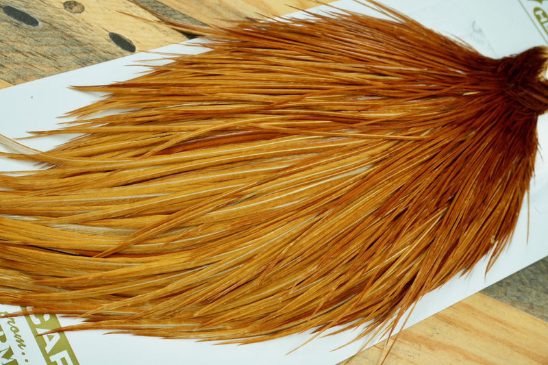 Whiting Heritage Grade 1 Light Brown Ginger Cape #0068