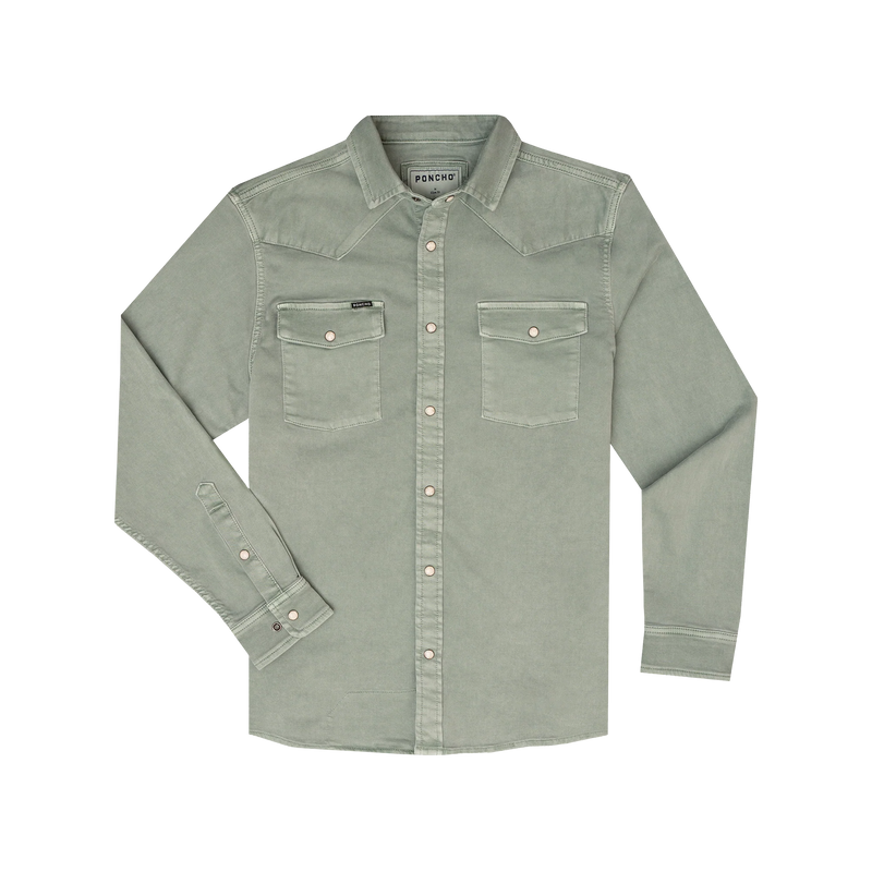 Poncho Men's Denim Shirt The Ventura