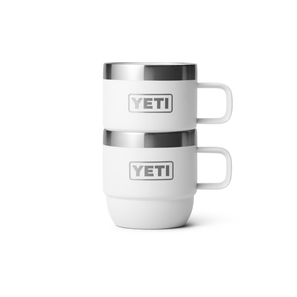 Yeti Rambler 6oz Stackable Mugs w Ceramic Lining - 2 Pack