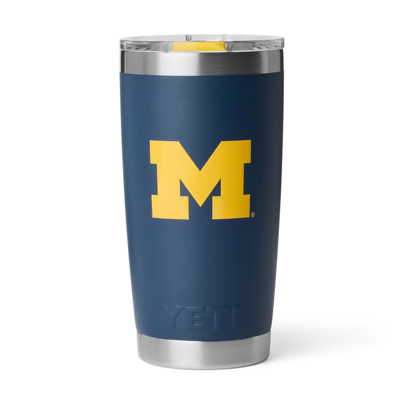 Yeti Michigan Wolverines 20oz. Fandom Rambler Tumbler